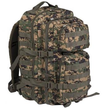 Mil-Tec Large Digital Woodland Camo Assault Backpack 36L
