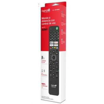 Mando a Distancia Digivolt SO-65MIC Compatible con Sony Smart TV, Control de Voz, Bluetooth