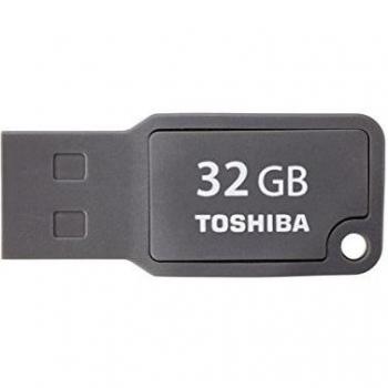 Toshiba THN-U201G0320M4 - Memoria Ultra compacta USB 2.0 de 32 GB, color gris