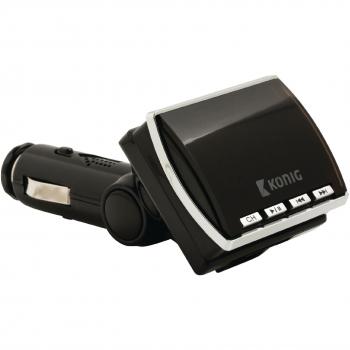 KONIG TRANSMISOR FM NEGRO CON MANDO