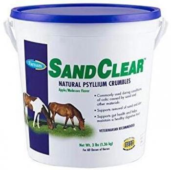Farnam SandClear Natural Psyllium Crumbles, 3 lbs