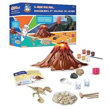 Juego de Ciencia Silverlit Dinosaurios y Volcanes del Mundo