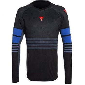 Dainese HG Jersey 1 Camiseta de MTB, Hombre, Negro-Iris/Blue-Aster, S