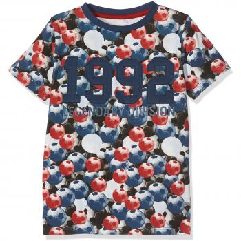 NAME IT Nitesbaner Ss Top Mini, Camiseta para Niños, Multicolor