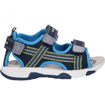 Sandalias Niño Geox Modelo B Sandal Multy Boy A, características: diseño cómodo y transpirable, suela de goma antideslizante, cierre de velcro para un ajuste fácil, plantilla acolchada para mayor confort, ideal para