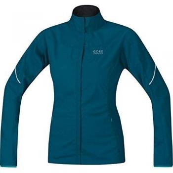 Gore Running Wear Essential Windstopper Active Shell Partial - Chaqueta para mujer, color azul, talla L