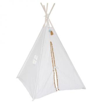 Atmosphera Tipi Ecru para Niños - Refugio de Juegos Ideal para Todas las Estaciones