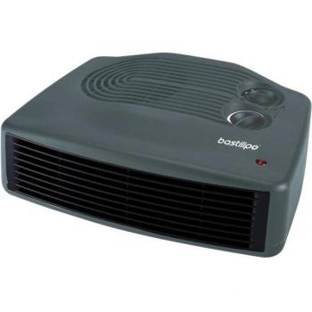 Bastilipo THP1500PTC Termoventilador Premium PTC Horizontal Grafito 1500W con Termostato Ajustable y Dos Niveles de Potencia 750/1500W