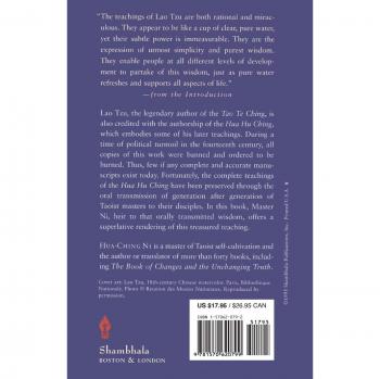 Hua Hu Ching: The Later Teachings of Lao Tzu by Hua-Ching Ni
