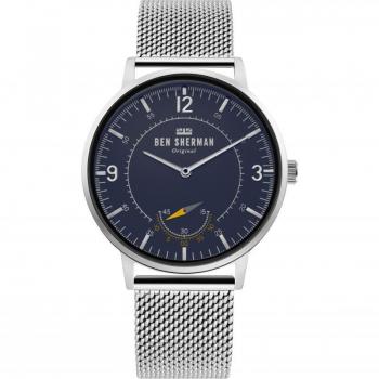 Ben Sherman Reloj Hombre Analogico Cuarzo con Correa de Acero WB034USM