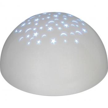 Lámpara Efecto Estrellas Lina - LED RGB 0-5W con Interruptor - Blanco - D135mm