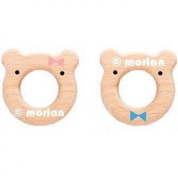 Suavinex Mordedor De Madera Oso +04 Meses, 1Ud