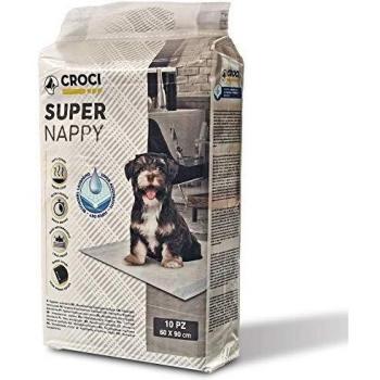 Croci Pañal Absorbente para Perros, 90 x 60 cm, Paquete de 10