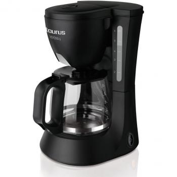 Cafetera de Goteo Taurus Verona 6, Negra, 600W, Capacidad para 6 Tazas