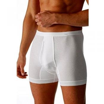 Mey Noblesse Men's Super Soft White Boxer Shorts, Size M