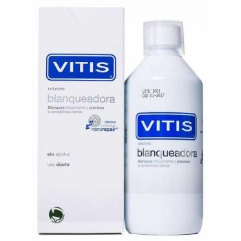Vitis Blanqueadora Colutorio S/alc 500 Ml, One size, Vanilla