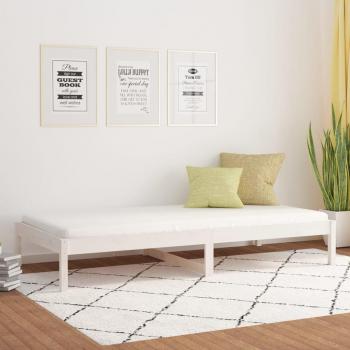 Sofá cama de madera maciza de pino 90x190 cm