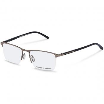 Porsche Design P8371 D Men's Eyeglasses Grey Size 56 - Blue Light Block Available