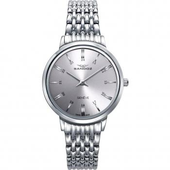 Reloj Sandoz Elegant de acero para mujer