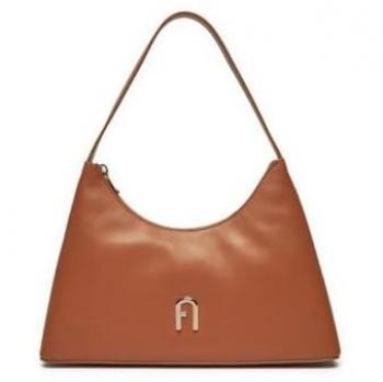 Furla Diamante Small Shoulder Bag, Brown, ONE SIZE