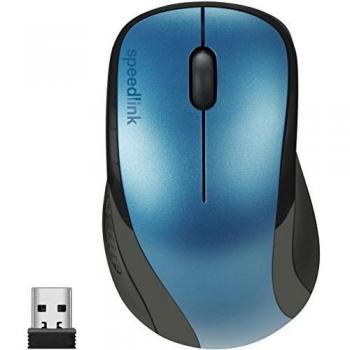 Ratón Inalámbrico Speedlink Kappa Azul - Óptico 2400 DPI para Diestros