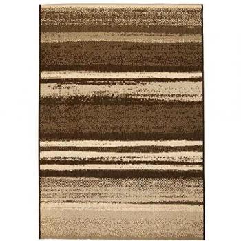 vidaXL Alfombra Exterior/Interior 140x200cm Apariencia Sisal Rayas Decoración