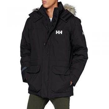 Helly Hansen Montes Parka Down Jacket, Hombre, Black, XS