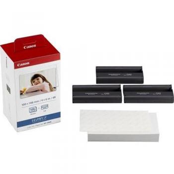 Canon KP-108IN Color Ink and Photo Paper Set (10x15 cm, 108 Sheets)