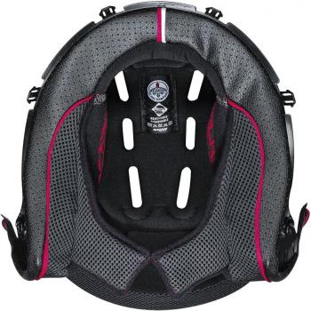 Nolan Forro de Casco de Moto N40-5 Clima Comfort Negro-Rojo (L)