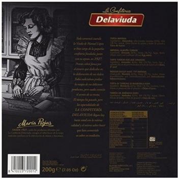 Delaviuda, Torta Imperial de Almendra, Turrón Sin Gluten, Turrón Tradicional con Miel y Almendras Seleccionadas, Receta Tradicional Desde 1880, 200 Gramos