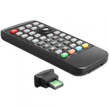 DeLock 62442 - Mando a distancia universal, negro