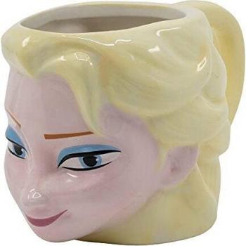 Taza de Cerámica 3D con Diseño de Elsa de Frozen en Caja Regalo (78800)