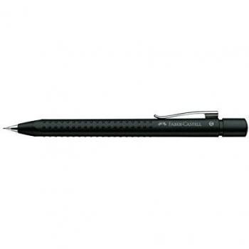 Portaminas Faber-Castell Grip 2011 - 0,7 mm, B, negro mate