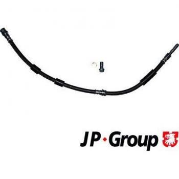 Latiguillo de freno JP GROUP 1161603500 - Manguera flexible para sistema de frenos, fabricado en goma resistente, con conectores metálicos duraderos, diseñado para vehículos específicos, alta resistencia a la presión y temperaturas