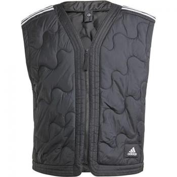 Chaleco de montaña Adidas Nuganic Insulated V Hombre Negro (L)