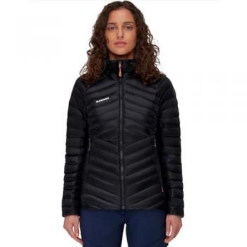 Mammut Broad Peak Women's Insulated Hooded Jacket, UK 12 Black