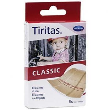 Hartmann Classic Fabric Adhesive Bandages, Precut 6x10 cm, Assorted Pack of 5