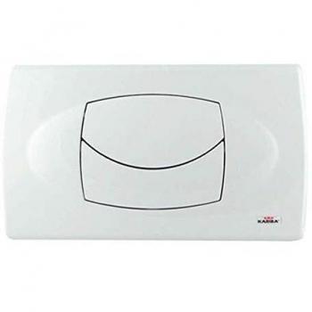 Placa Biblo Dúo Kariba Blanca con Diseño Elegante