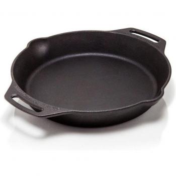 Sartén de Hierro Fundido Petromax FP30H con Dos Asas, 30 cm, 2.5 Litros