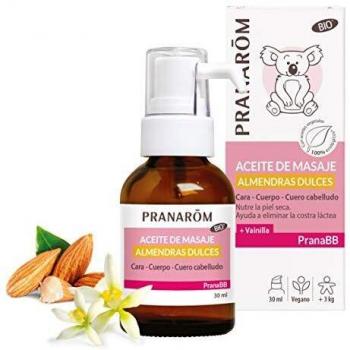 Pranarom - Pranabb - Aceite de Masaje Almendras Dulces Bio - 30 ml