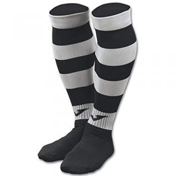 Joma Zebra II Black-White Socks Pack of 4