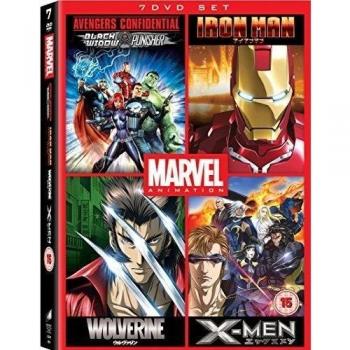Avengers Confidential: Black Widow & Punisher / Marvel Anime: Ironman - Complete Series / Marvel Anime: Wolverine - Complete Series / Marvel Anime: X-Men - Complete Series - Set [Italia] [DVD]
