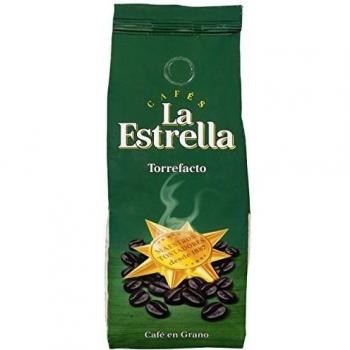 La Estrella - Café Tostado grano Torrefacto 250 g - [pack de 4]