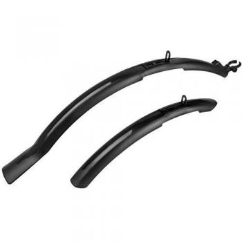 Juego de guardabarros Mud Max 26-29 pulgadas negro para bicicleta