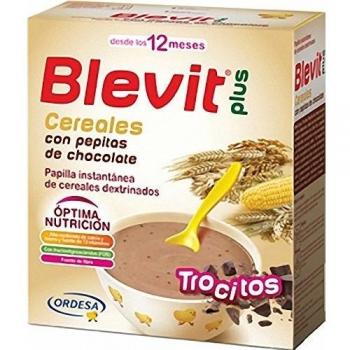 BLEVIT PLUS CEREALES CON PEPITAS DE CHOCOLATE TROCITOS 600g