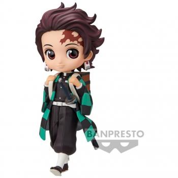Figura Q Posket Petit Tanjiro Kamado de Demon Slayer: Kimetsu no Yaiba 7cm Banpresto