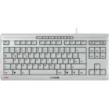Teclado Cherry Stream TKL USB QWERTZ Alemán Blanco