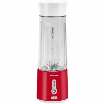 Mezclador de Smoothies SENCOR SBL 134RD, Recargable USB-C, 500ml, 150W, Rojo