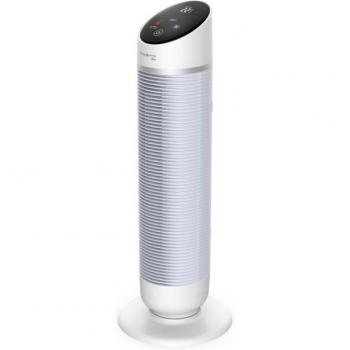 Rowenta Silent Comfort 3 en 1 - Ventilador de torre, Calefacción y Purificación de aire, Ultra silencioso, 2400W
