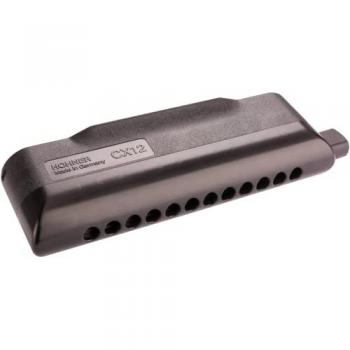 Hohner CX12 Black Harmonica in C Major - Model 7545